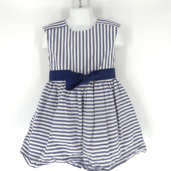 Carter's Other - Carter's | Navy, White Striped Dress, 4T
